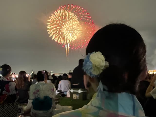 【最終追加】【9.12】調布花火大会☀️ 【場所取りアリ】毎年大好評につき今年も✨【調布市民がご案内】【浴衣】