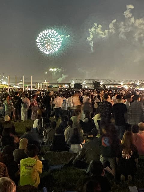 【最終追加】【9.12】調布花火大会☀️ 【場所取りアリ】毎年大好評につき今年も✨【調布市民がご案内】【浴衣】